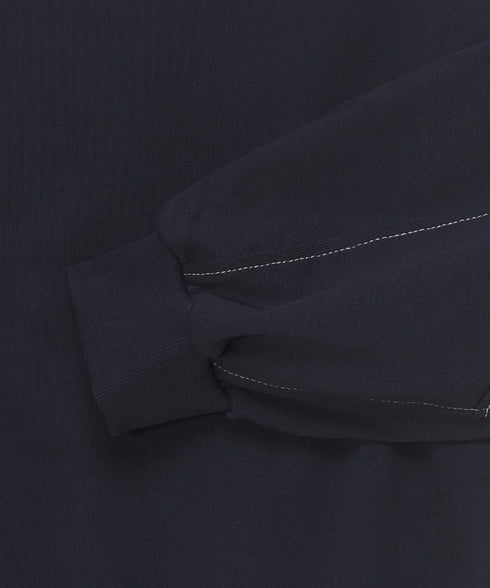 THE NORTH FACE(ザ・ノースフェイス)/ワンポイント ボックスロゴ刺繍 オーバーサイズ スウェット/MINI BOX STITCH SWEATSHIRTS | IM2251045 | ダークネイビー