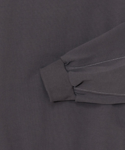 THE NORTH FACE(ザ・ノースフェイス)/ワンポイント ボックスロゴ刺繍 オーバーサイズ スウェット/MINI BOX STITCH SWEATSHIRTS | IM2251045 | ダークグレー