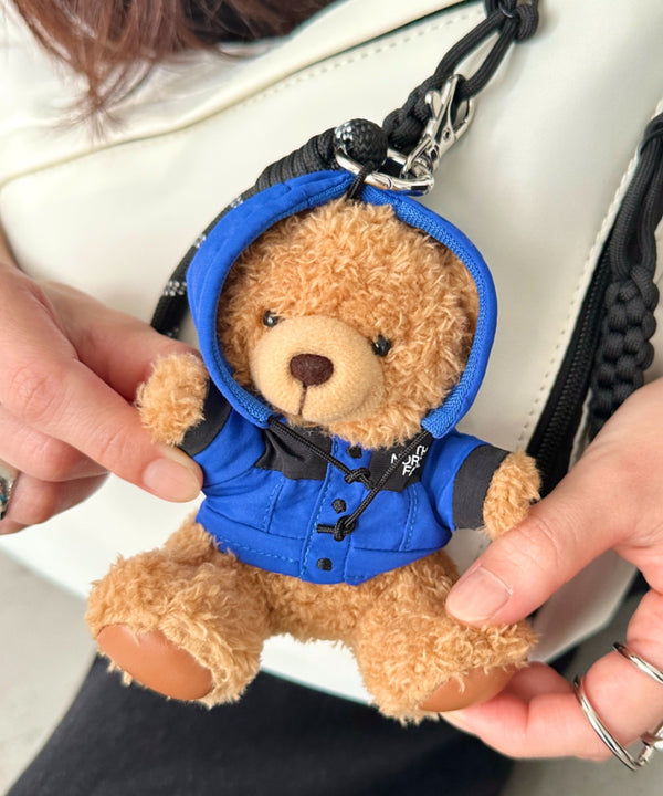 THE NORTH FACE(ザ・ノースフェイス)/ベア クマさん マスコット キーホルダー キーリング バッグチャーム/MT BEAR KEYRING | IM6251046 | ブルー