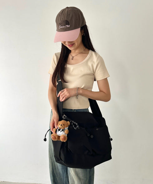THE NORTH FACE(ザ・ノースフェイス)/ベア クマさん マスコット キーホルダー キーリング バッグチャーム/MT BEAR KEYRING | IM6251046 | ホワイト