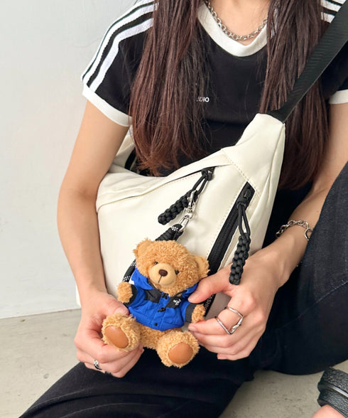THE NORTH FACE(ザ・ノースフェイス)/ベア クマさん マスコット キーホルダー キーリング バッグチャーム/MT BEAR KEYRING | IM6251046 | ブルー