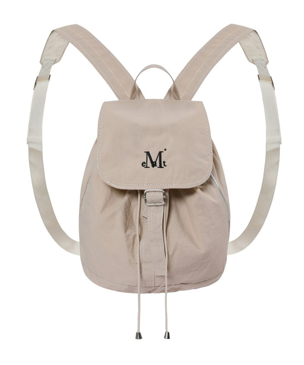 MUCENT(ムセント)/軽量 ミニ ドローコード ドローストリング ナップザック リュック バックパック/MUTE MINI BACK PACK | AT1251050 | ベージュ