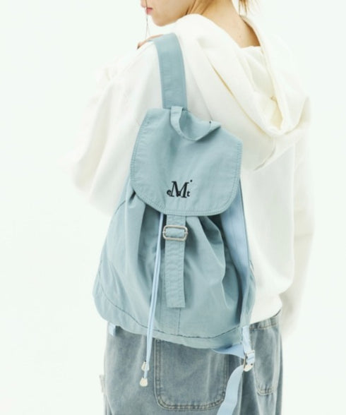 MUCENT(ムセント)/軽量 ミニ ドローコード ドローストリング ナップザック リュック バックパック/MUTE MINI BACK PACK | AT1251050 | ブルー