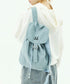 MUCENT(ムセント)/軽量 ミニ ドローコード ドローストリング ナップザック リュック バックパック/MUTE MINI BACK PACK | AT1251050 | ブルー