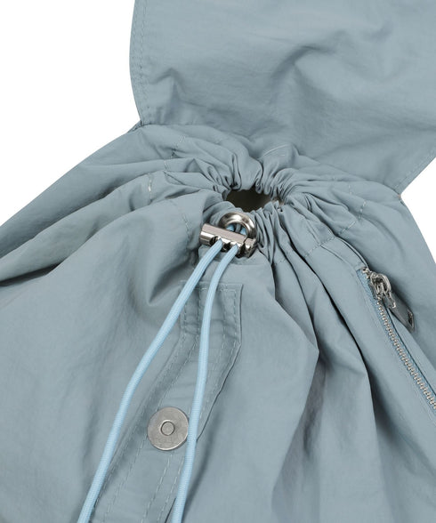 MUCENT(ムセント)/軽量 ミニ ドローコード ドローストリング ナップザック リュック バックパック/MUTE MINI BACK PACK | AT1251050 | ブルー