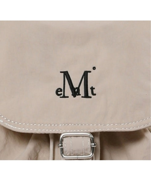 MUCENT(ムセント)/軽量 ミニ ドローコード ドローストリング ナップザック リュック バックパック/MUTE MINI BACK PACK | AT1251050 | ベージュ