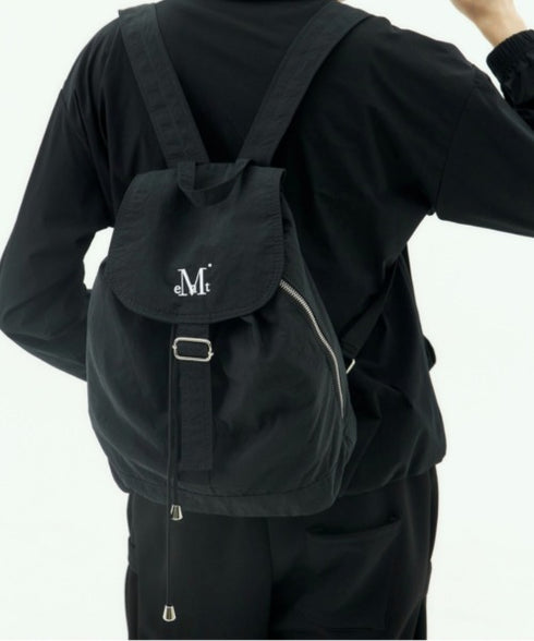 MUCENT(ムセント)/軽量 ミニ ドローコード ドローストリング ナップザック リュック バックパック/MUTE MINI BACK PACK | AT1251050 | ブラック