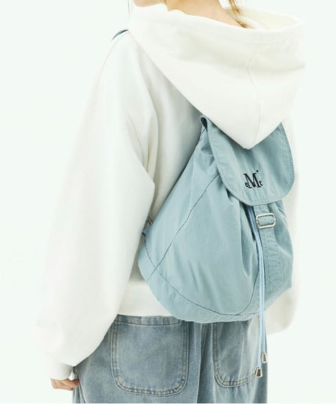 MUCENT(ムセント)/軽量 ミニ ドローコード ドローストリング ナップザック リュック バックパック/MUTE MINI BACK PACK | AT1251050 | ブルー