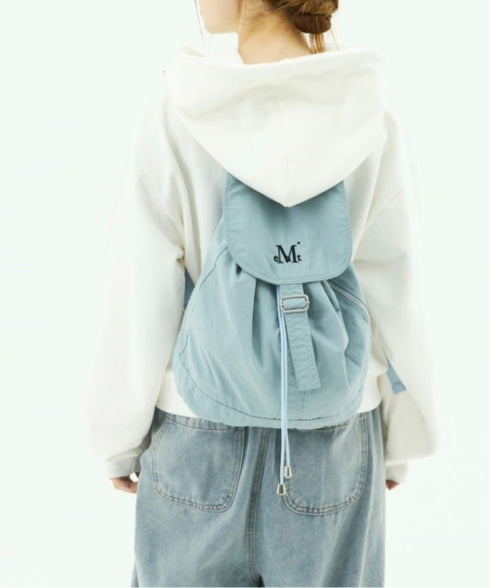 MUCENT(ムセント)/軽量 ミニ ドローコード ドローストリング ナップザック リュック バックパック/MUTE MINI BACK PACK | AT1251050 | ブルー