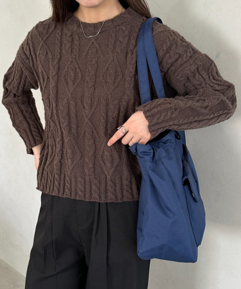 【A4収納可/詳細動画付き】大容量 軽量 多収納トートバッグ ナイロン巾着バッグ | WR1255011 | ネイビー