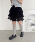 フリルチュチュスカート | LO2255178 | ブラック