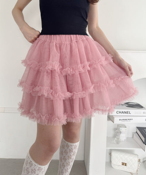フリルチュチュスカート | LO2255178 | ピンク