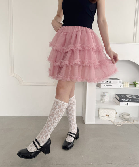 フリルチュチュスカート | LO2255178 | ピンク