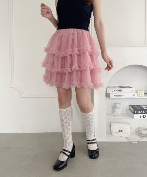 フリルチュチュスカート | LO2255178 | ピンク
