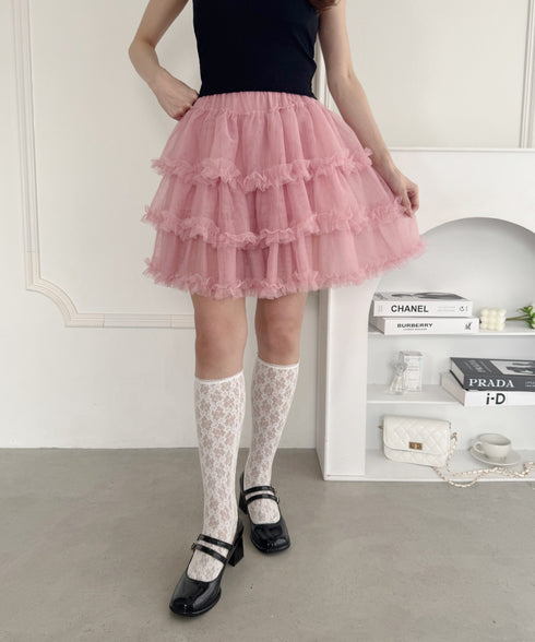 フリルチュチュスカート | LO2255178 | ピンク