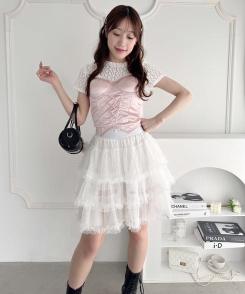 フリルチュチュスカート | LO2255178 | ホワイト