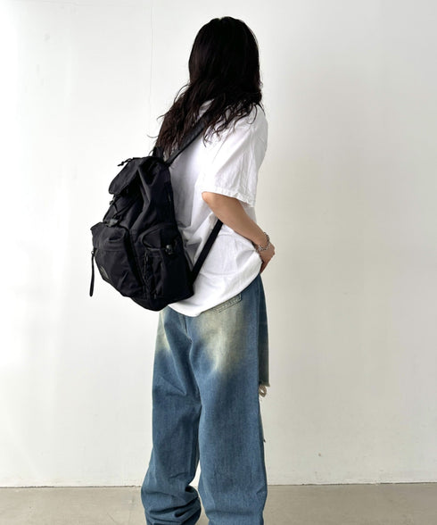THE NORTH FACE(ザ・ノースフェイス)/巾着型 リュック バックパック/BONNEY BACKPACK | IM1251051 | ブラック