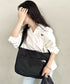 THE NORTH FACE(ザ・ノースフェイス)/軽量 A4サイズ収納可能 ロゴプリント ショルダー クロスバッグ/SP CROSS BAG L | IM1251052 | ブラック