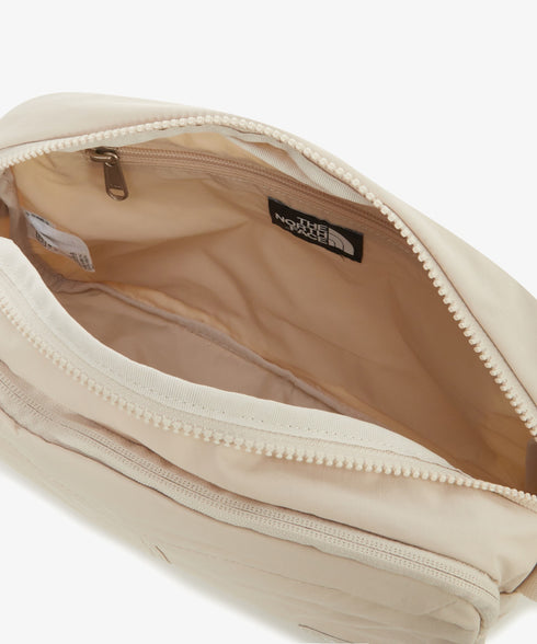 THE NORTH FACE(ザ・ノースフェイス)/軽量 ワンポイントロゴ ショルダー クロスバッグ/TRAVEL CROSS BAG M | IM1251053 | サンドベージュ