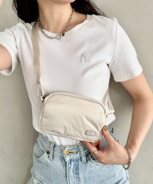 THE NORTH FACE(ザ・ノースフェイス)/軽量 ミニショルダー クロスバッグ/CHUBBY CROSS BAG MINI | IM1251054 | サンドベージュ