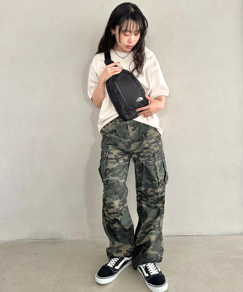 THE NORTH FACE(ザ・ノースフェイス)/軽量 ワンショルダー ボディバッグ メッセンジャー ショルダーバッグ/SP ONE-WAY | IM1251056 | ライトグレー