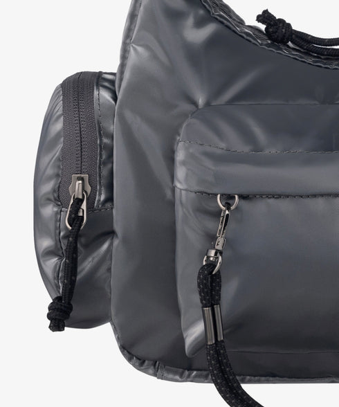 THE NORTH FACE(ザ・ノースフェイス)/2WAY 軽量 ミニショルダー ハンドバッグ/BONNEY HOBO BAG MINI | IM1251059 | グレー