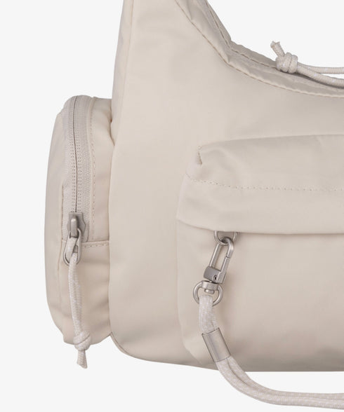 THE NORTH FACE(ザ・ノースフェイス)/2WAY 軽量 ミニショルダー ハンドバッグ/BONNEY HOBO BAG MINI | IM1251059 | クリーム