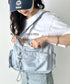 THE NORTH FACE(ザ・ノースフェイス)/2WAY 軽量 ミニショルダー ハンドバッグ ホーボーバッグ/BONNEY HOBO BAG MINI | IM1251059 | ブルー