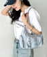 THE NORTH FACE(ザ・ノースフェイス)/2WAY 軽量 ミニショルダー ハンドバッグ ホーボーバッグ/BONNEY HOBO BAG MINI | IM1251059 | ブルー