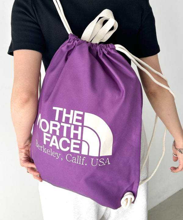 THE NORTH FACE(ザ・ノースフェイス)/ビッグロゴ 巾着 ナップサック ストリングバッグ/BIG LOGO STRING BAG | IM1251060 | バイオレット