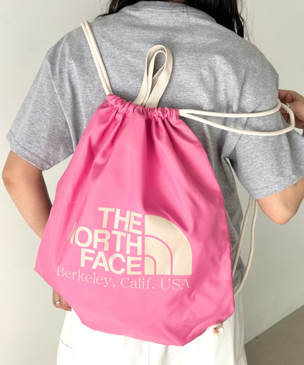 THE NORTH FACE(ザ・ノースフェイス)/ビッグロゴ 巾着 ナップサック ストリングバッグ/BIG LOGO STRING BAG | IM1251060 | ピンク