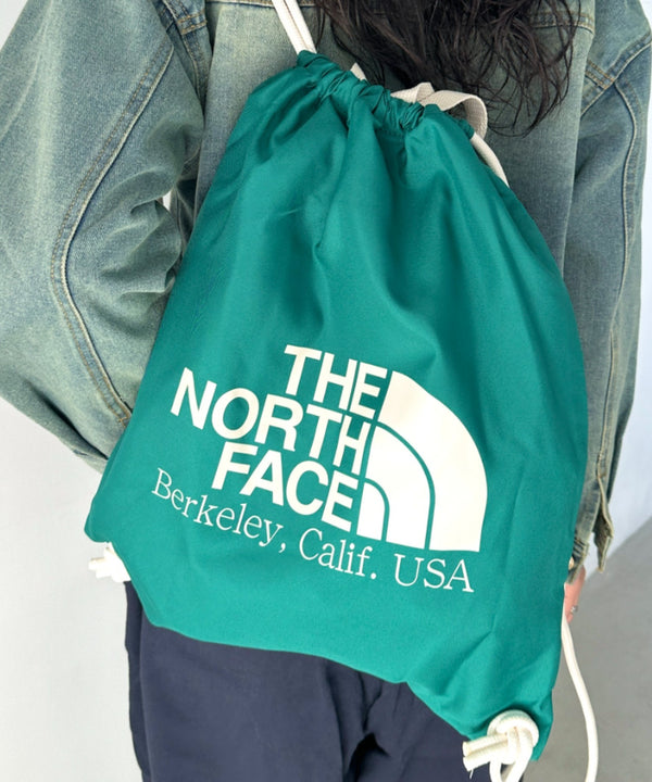 THE NORTH FACE(ザ・ノースフェイス)/ビッグロゴ 巾着 ナップサック ストリングバッグ/BIG LOGO STRING BAG | IM1251060 | グリーン