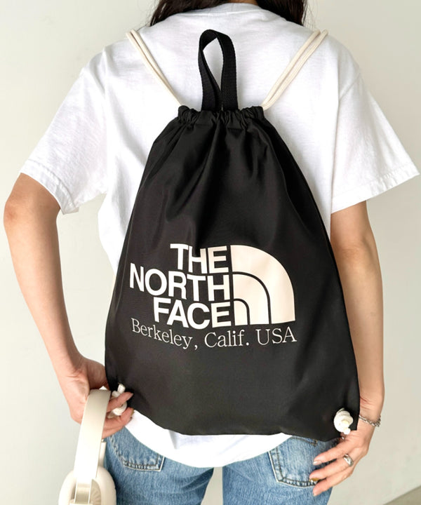 THE NORTH FACE(ザ・ノースフェイス)/ビッグロゴ 巾着 ナップサック ストリングバッグ/BIG LOGO STRING BAG | IM1251060 | ブラック