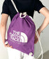 THE NORTH FACE(ザ・ノースフェイス)/ビッグロゴ 巾着 ナップサック ストリングバッグ/BIG LOGO STRING BAG | IM1251060 | バイオレット