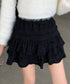 レースティアードミニスカート インナーパンツ付き | EV2255010 | ブラック
