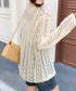 フローラルレース長袖Tシャツ | WOMEN | EV2251010 | アイボリー