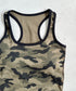 カップ付き迷彩柄タンクトップ | BA2255002 | カーキ