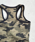 カップ付き迷彩柄タンクトップ | BA2255002 | カーキ