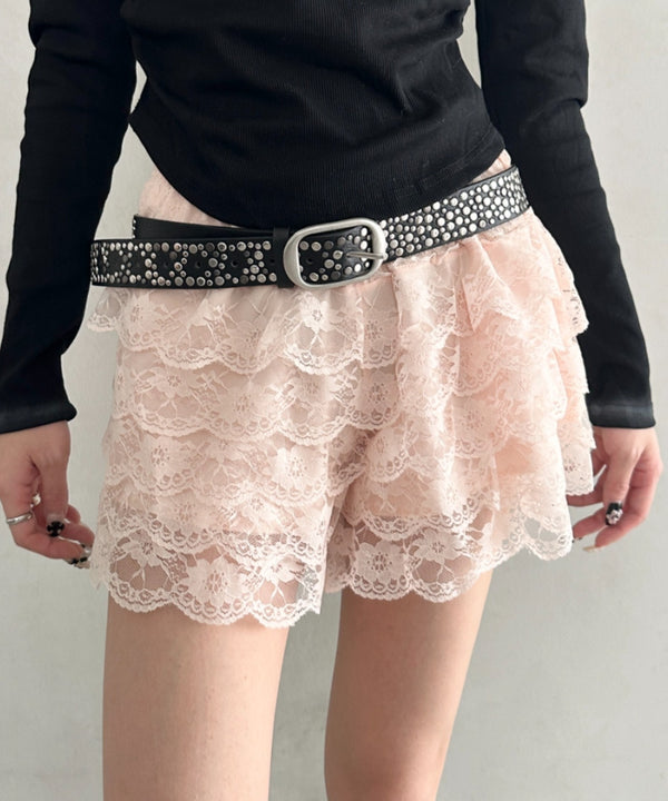 レースショートパンツ | BA2252002 | ピンク