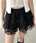 レースショートパンツ | BA2252002 | ブラック