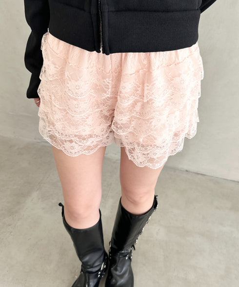 レースショートパンツ | BA2252002 | ピンク