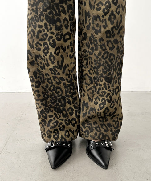 レオパード柄ワイドパンツ | BA2255007 | レオパード