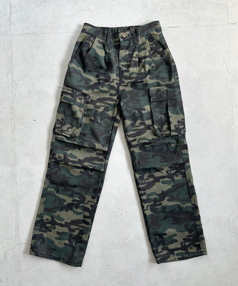 迷彩柄ミリタリーカーゴパンツ | BA2255008 | カーキ