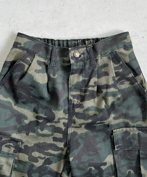 迷彩柄ミリタリーカーゴパンツ | BA2255008 | カーキ