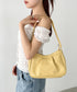 タックデザインハンドバッグ | BA1255013 | イエロー