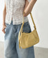 タックデザインハンドバッグ | BA1255013 | イエロー