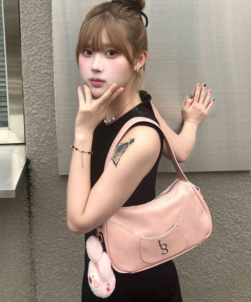 ILLIGO(イリゴ)/2WAY ショルダーバッグ ハンドバッグ/SIGNATURE BAG | AT1251061 | ピンク