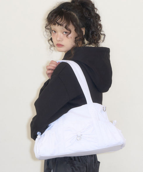 ILLIGO(イリゴ)/2WAY 軽量 大容量 ショルダー ダッフルバッグ/Bow Forty Duffle Bag | AT1251062 | ホワイト