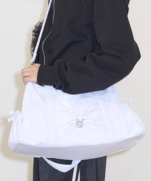 ILLIGO(イリゴ)/2WAY 軽量 大容量 ショルダー ダッフルバッグ/Bow Forty Duffle Bag | AT1251062 | ホワイト