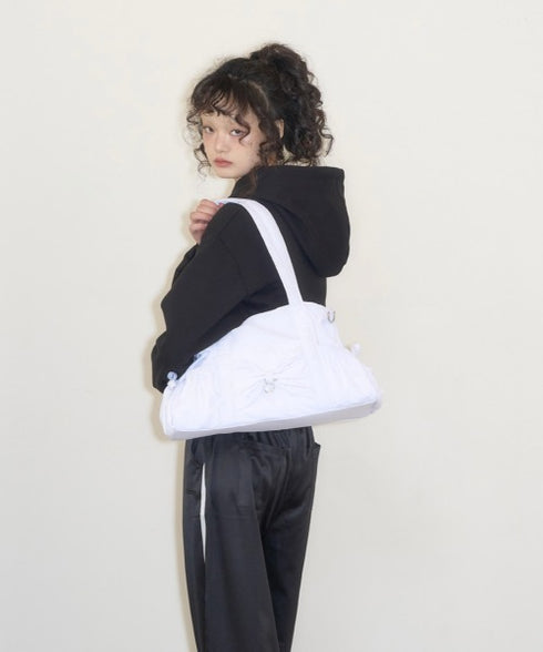 ILLIGO(イリゴ)/2WAY 軽量 大容量 ショルダー ダッフルバッグ/Bow Forty Duffle Bag | AT1251062 | ホワイト